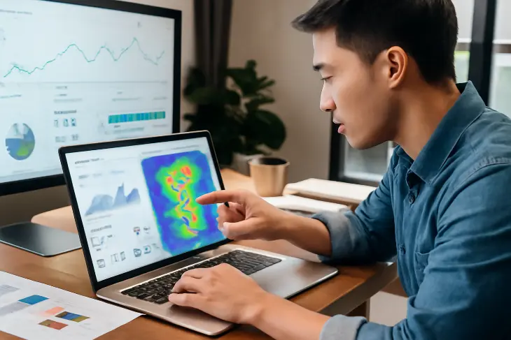 Gunakan Heat Map dan Analytics